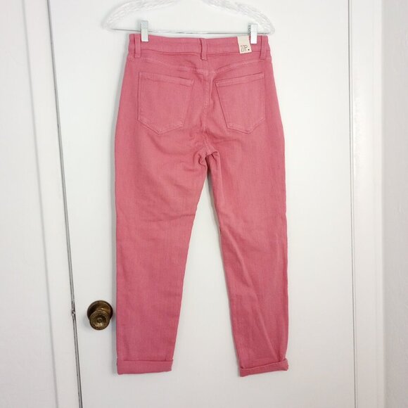 Cosmic Blue Love Adrianne Boyfriend Jean in Flamingo Pink - Picture 8 of 11